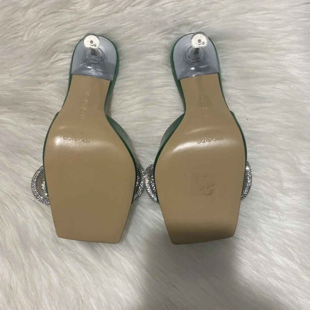 New Mach & Mach Double Bow slide sandal size 36.5EU - Picture 7 of 12